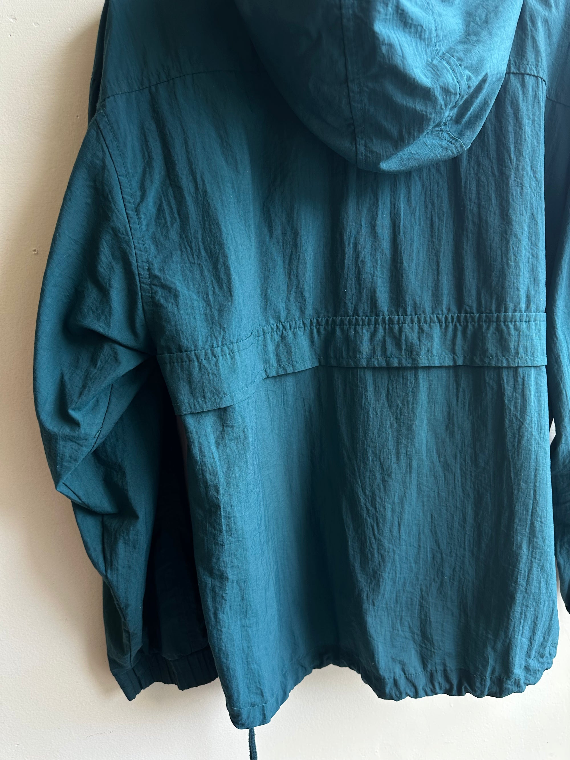 Vintage VOID Deep Teal Anorak Windbreaker – Size L