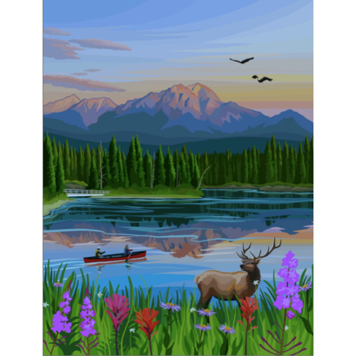 Jasper Flowers | 500-Piece Puzzle for Adults | Designed in Canada by Kelsey Voss