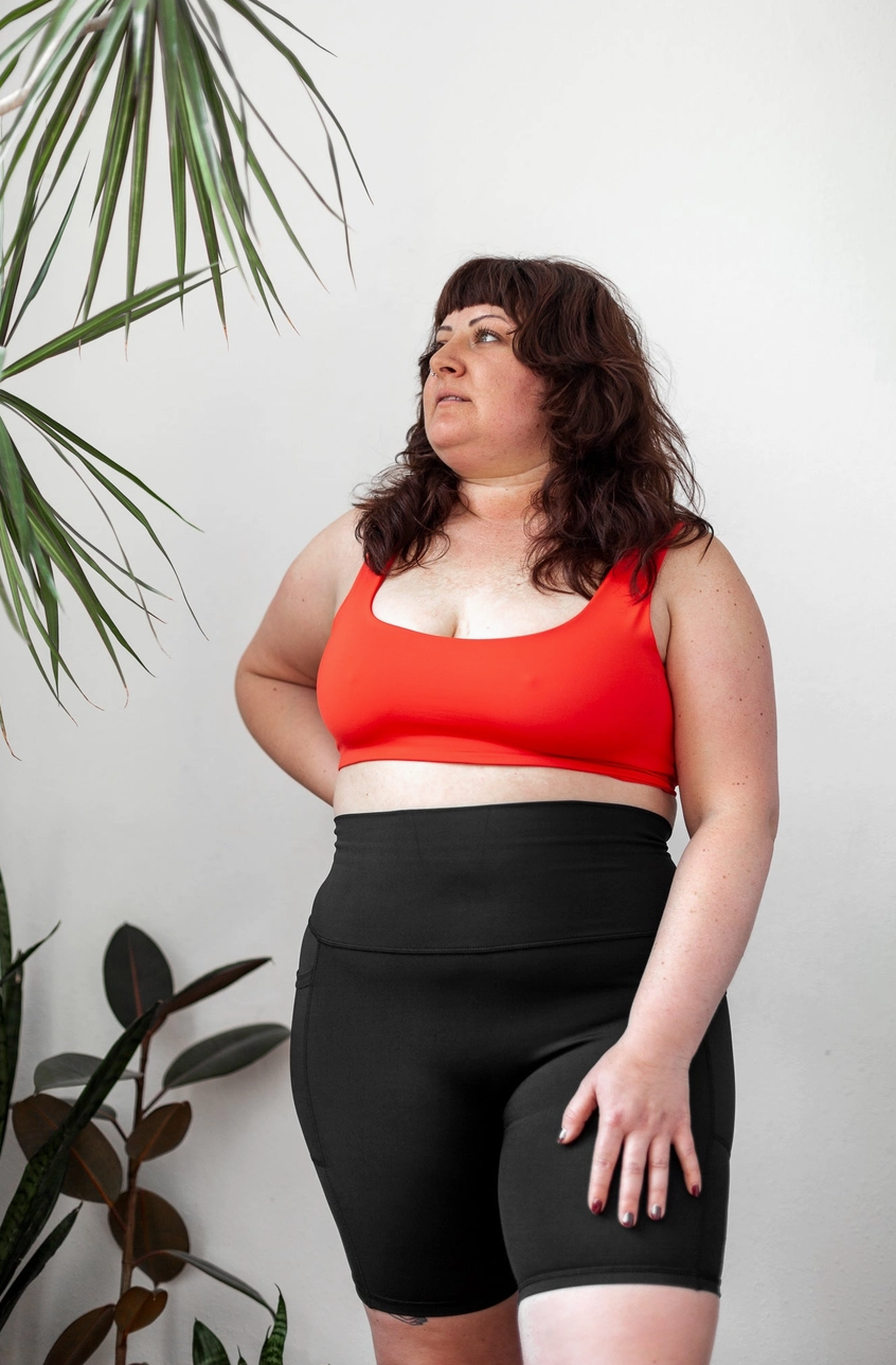 Ecomadix Black Shorts With Pockets