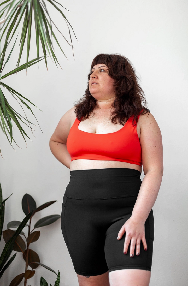 Ecomadix Black Shorts With Pockets