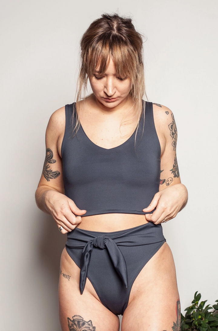 Ecomadix Delta Longline Swim Top