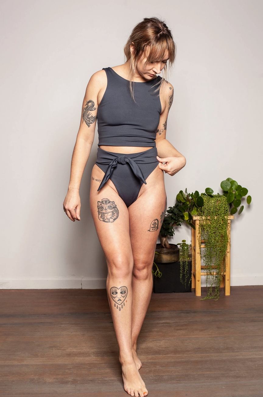 Ecomadix Delta Longline Swim Top