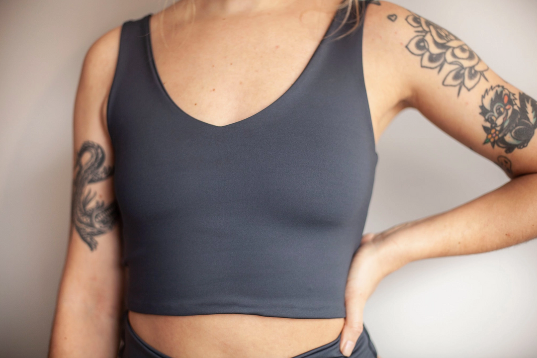 Ecomadix Delta Longline Swim Top