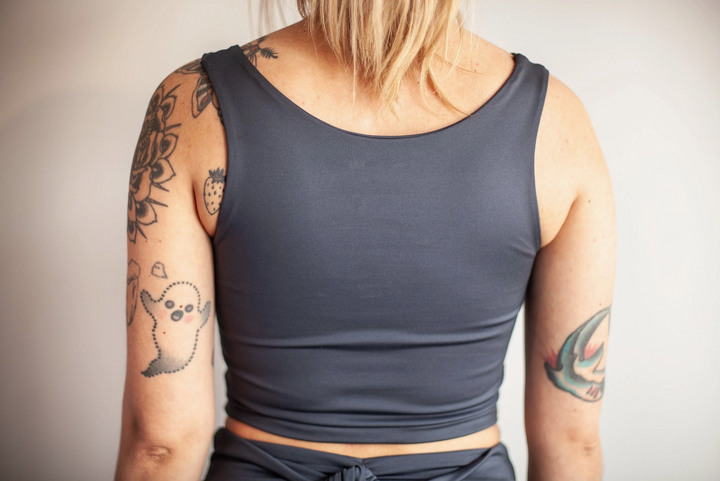 Ecomadix Delta Longline Swim Top
