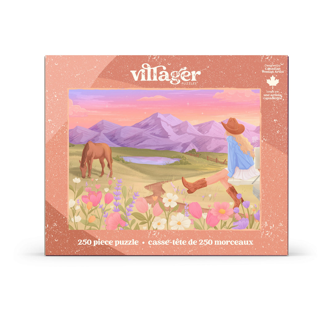 Rockies Meadow | 250 Piece Puzzle | Kids &amp; Adults | Designed in Canada by Ella Madarash