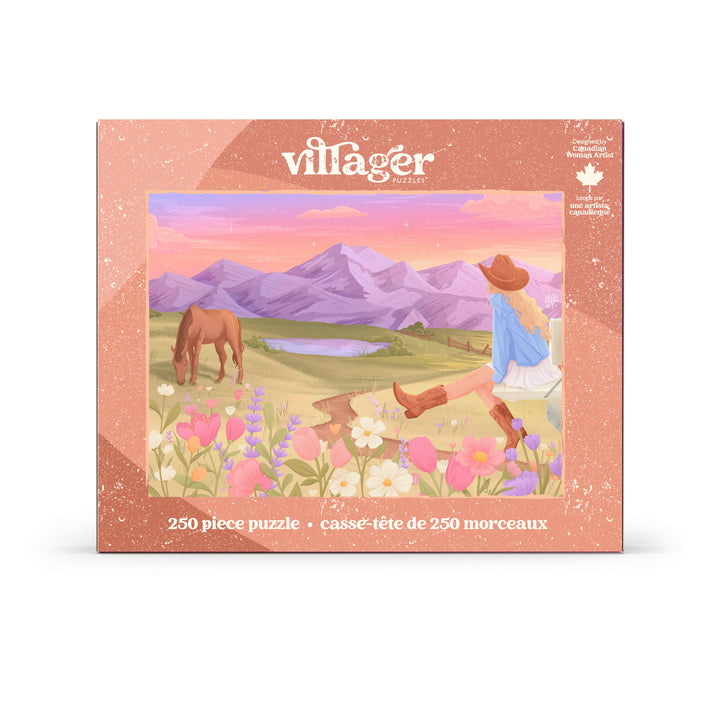 Rockies Meadow | 250 Piece Puzzle | Kids &amp; Adults | Designed in Canada by Ella Madarash