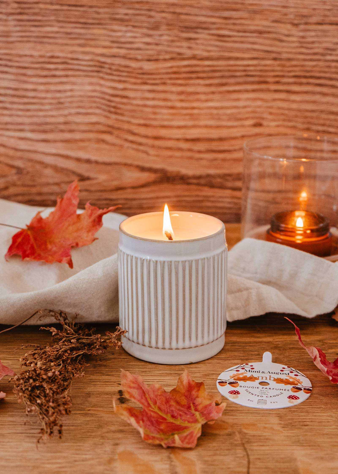Ambre - Reusable Soy Candle