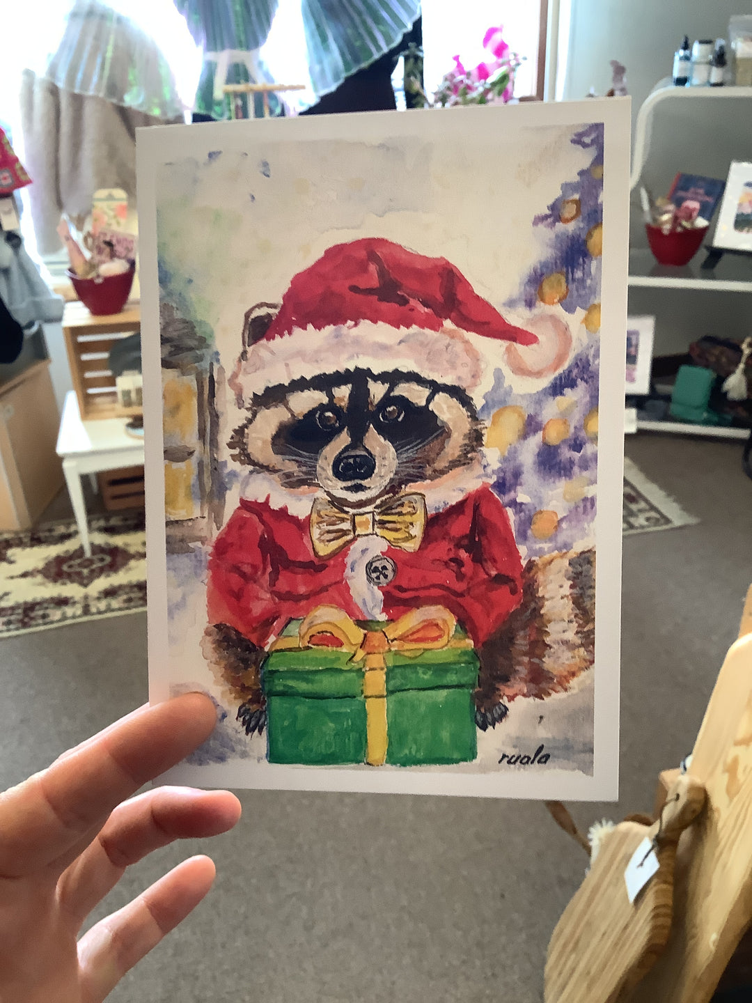 Raccoon Xmas