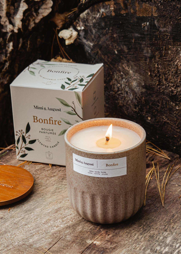 Bonfire – Reusable Soy Candle