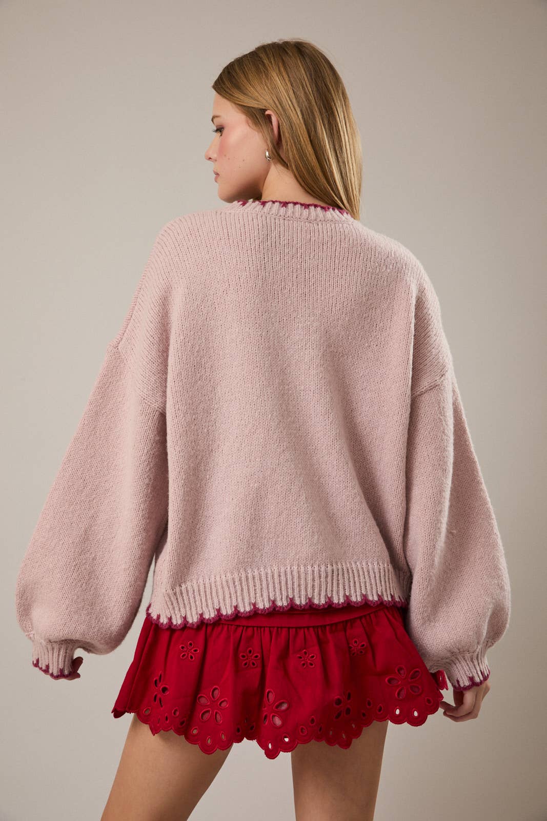 Rose Heirloom Sweater