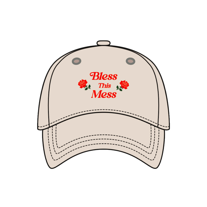 Bless This Mess Baseball Dad Hat