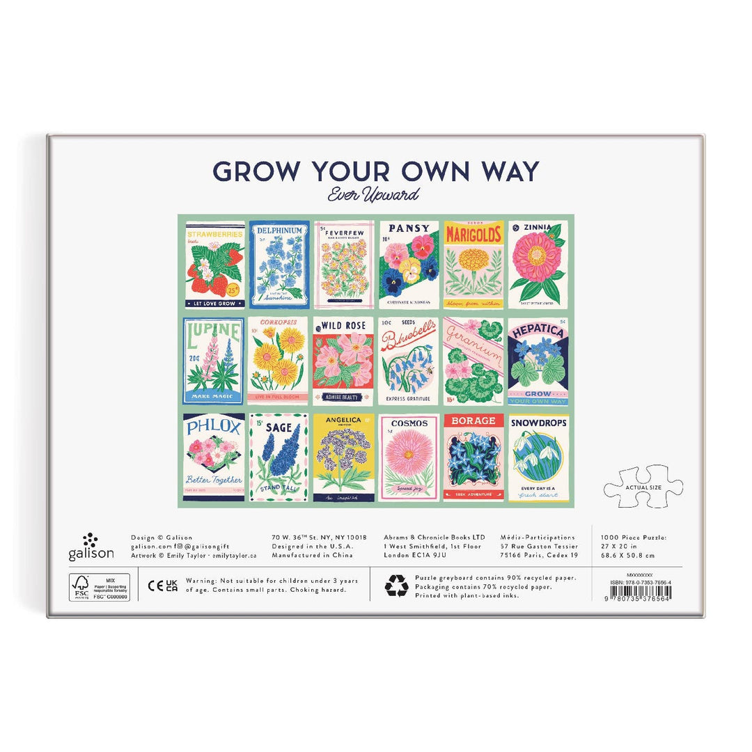 Ever Upward Grow Your Own Way 1000 Piece Puzzle