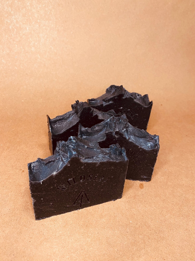 Wildside Bergamot & Ylang Ylang Activated Charcoal Cold Process Soap