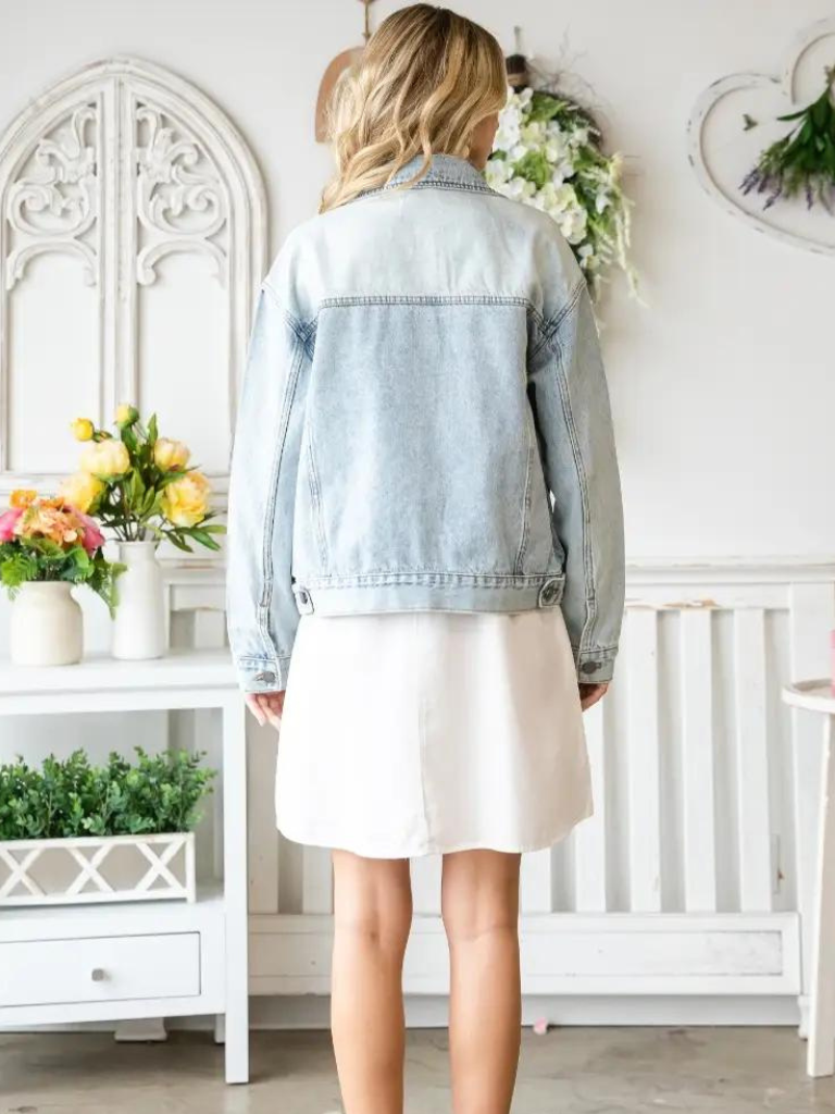 Vintage Style Denim Jacket