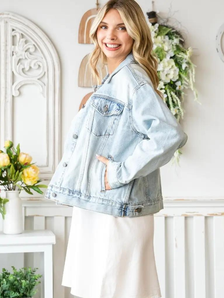 Vintage Style Denim Jacket