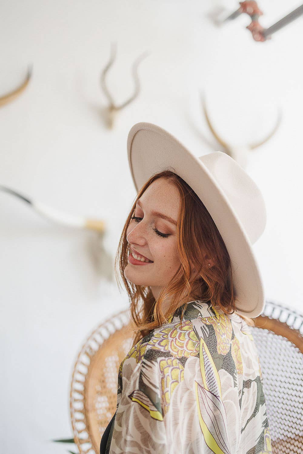 Willow Flat Brim Buckle Hat