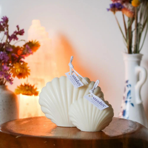 Sundaze Seashell Candle