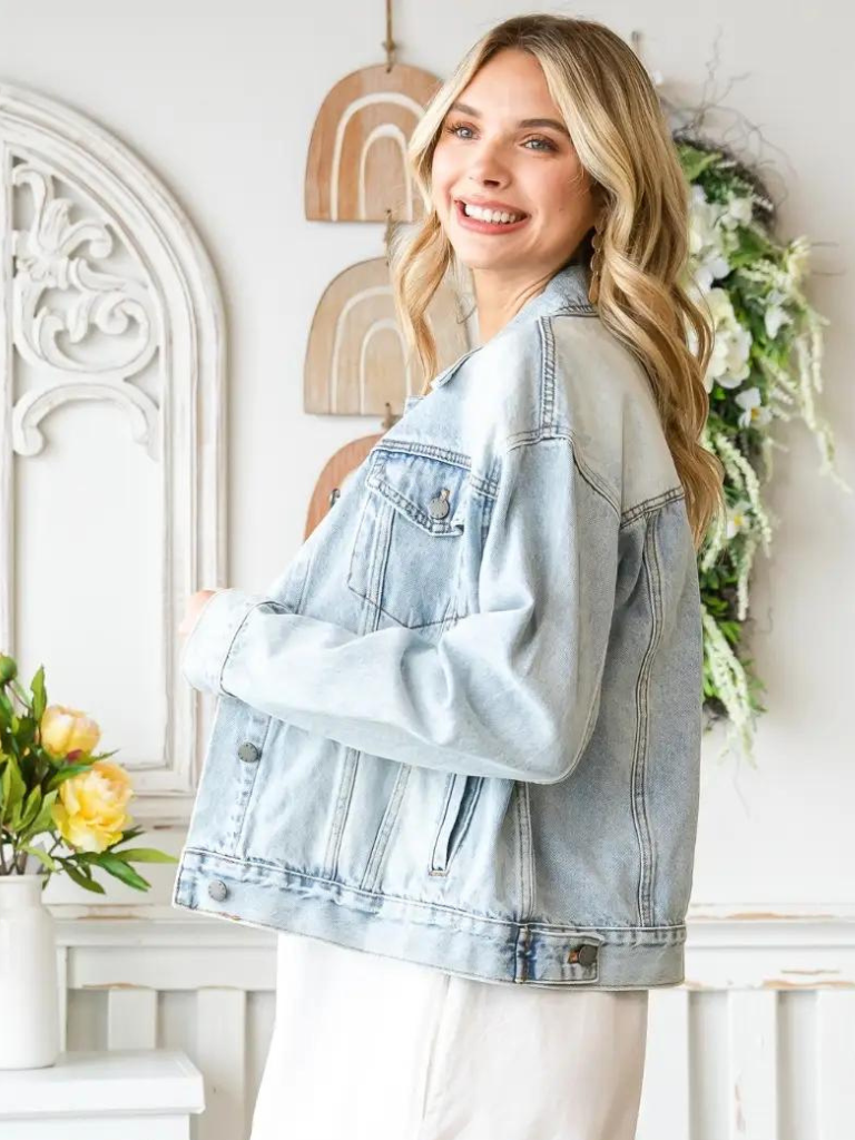 Vintage Style Denim Jacket