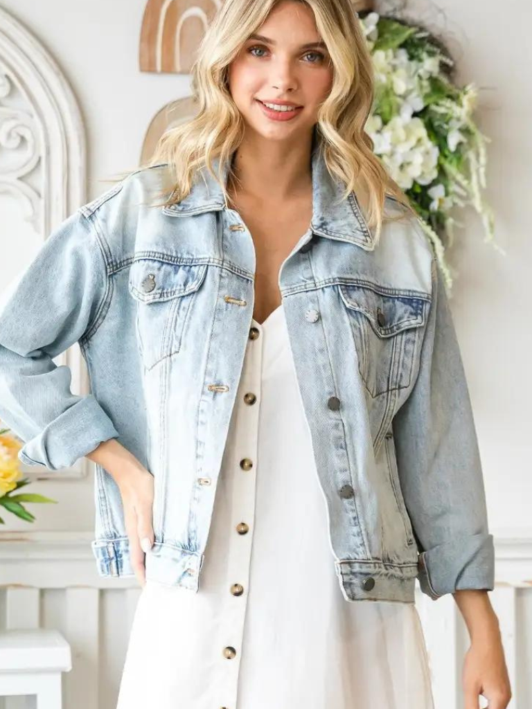 Vintage Style Denim Jacket