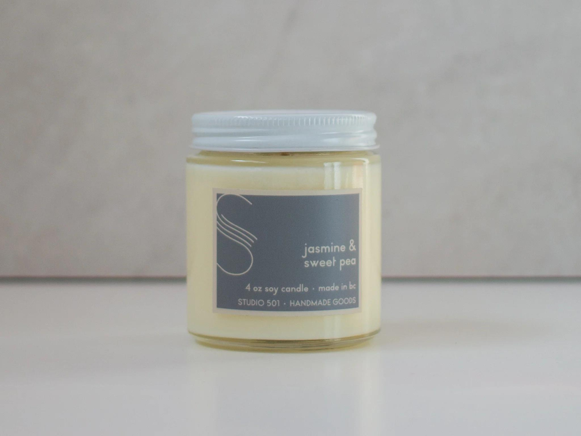 501 Jasmine + Sweet Pea 4oz Candle