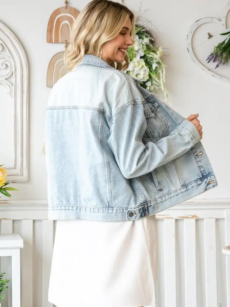 Vintage Style Denim Jacket