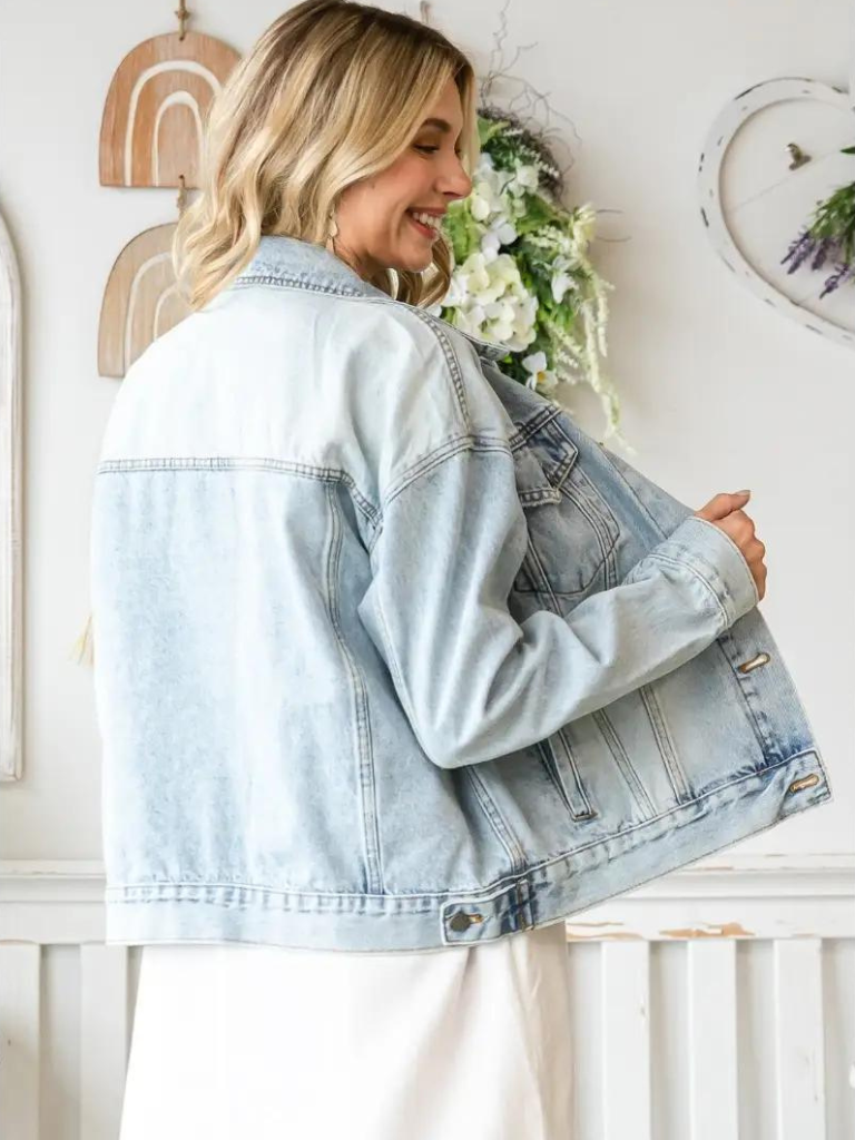 Vintage Style Denim Jacket