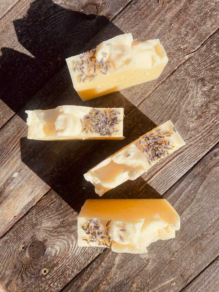 Wildside Lemongrass + Lavender Beeswax Soap