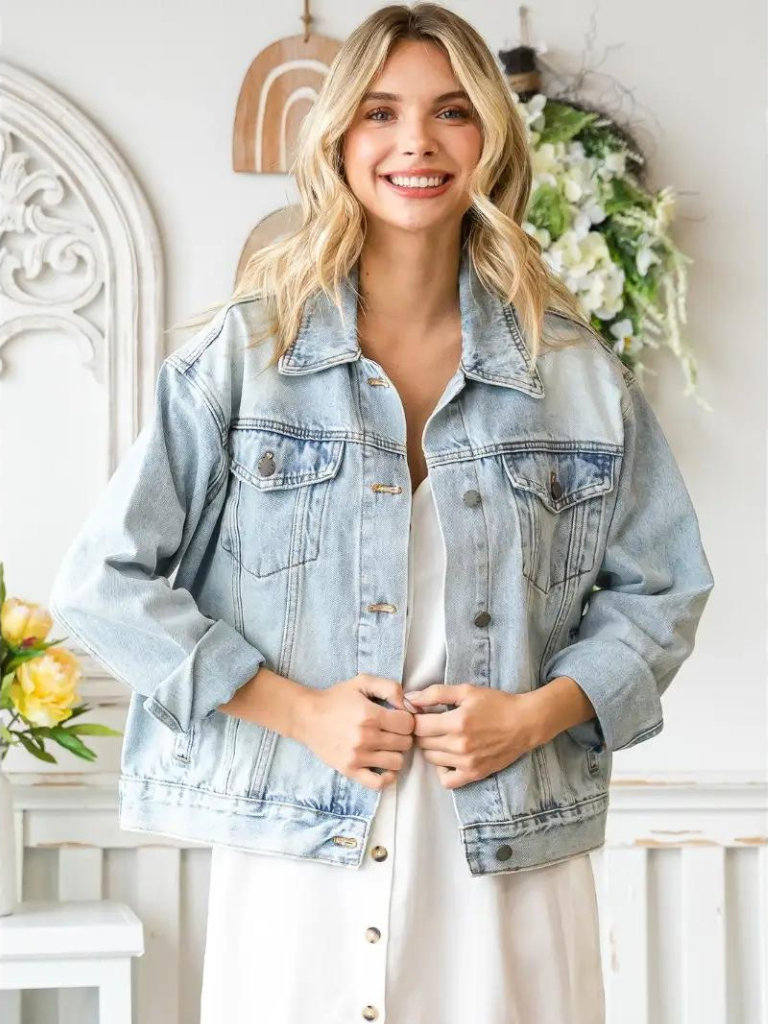 Vintage Style Denim Jacket