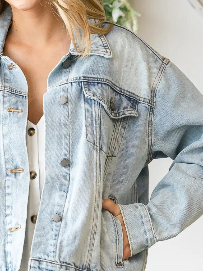 Vintage Style Denim Jacket