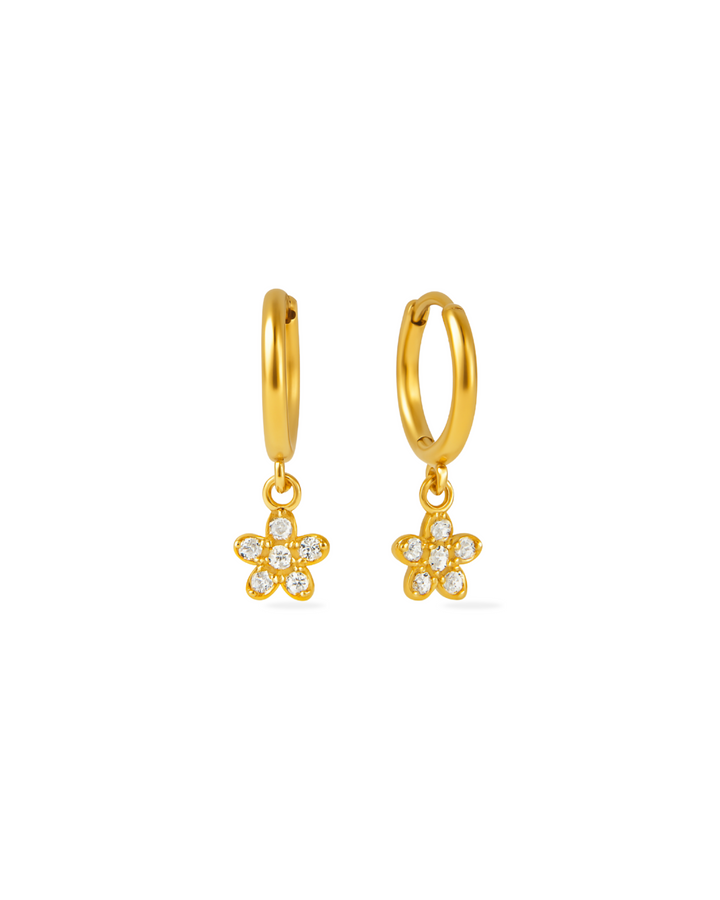 Sparkling Huggies Earrings