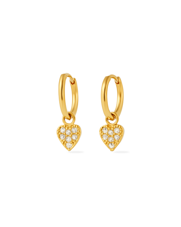 Sparkling Huggies Earrings